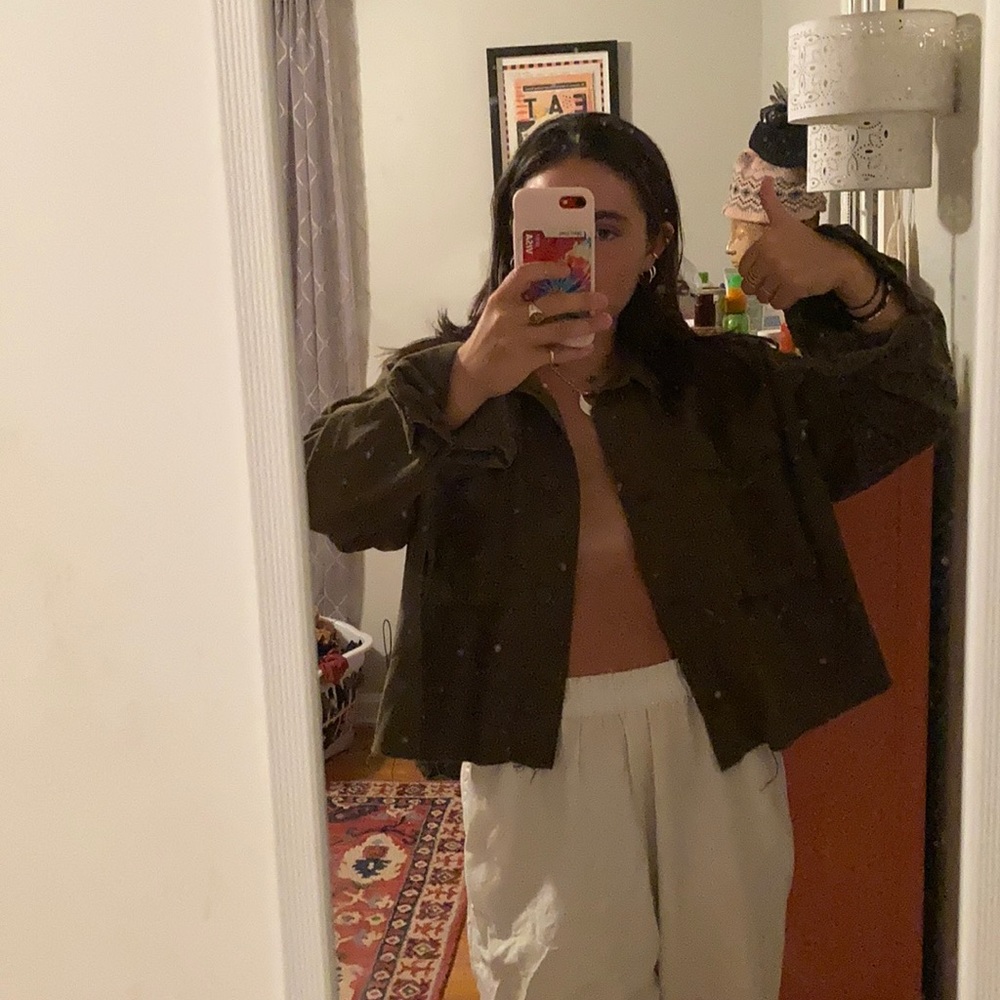 Top Shop jacket army green